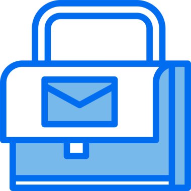 e- posta simgesi vektör illüstrasyonu 