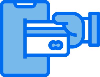 Para kavramının minimalist vektör simgesi