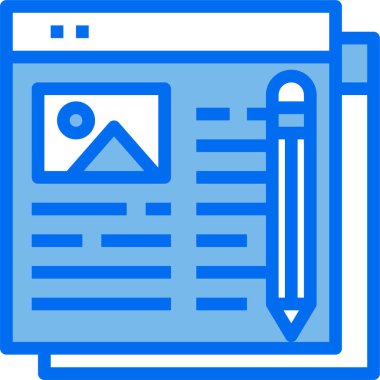 Web tasarımı ve geliştirme vektörü simgesi 