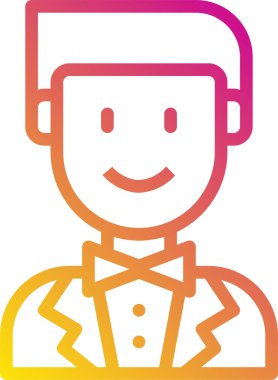 damadın vektör illüstrasyonu 