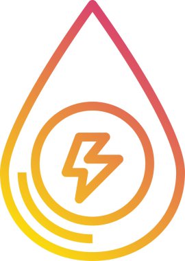  güç simgesi vektör illüstrasyonu