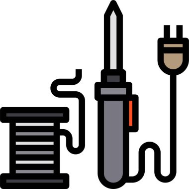 Araç simgesinin vektör illüstrasyonu