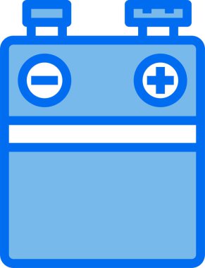 pil minimalist vektör simgesi