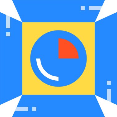 minimalistic vector icon of spotlight