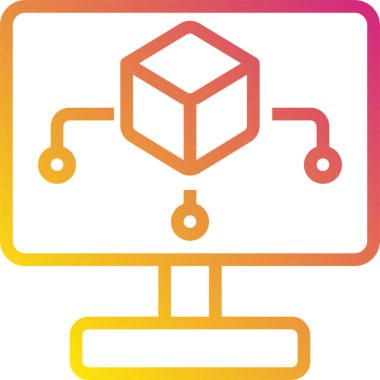 veri teknolojisi yönetim kavramı, vektör illüstrasyonu