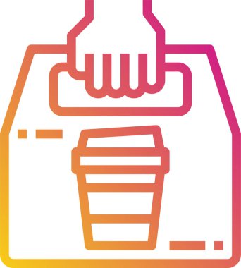 Kahvenin vektör çizimi