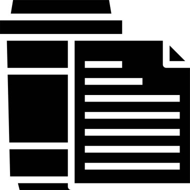 dosya simgesi, vektör illüstrasyonu