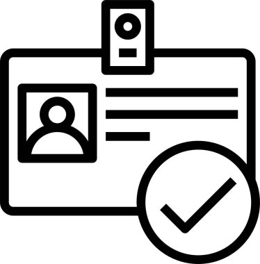 Pasaport, seyahat ve turizm vektör simgesi