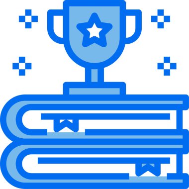 Kazanan ödül vektör illüstrasyonu 