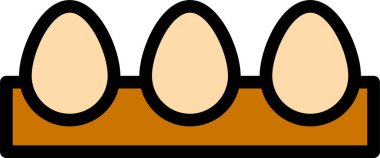 Yumurtaların vektör çizimi 