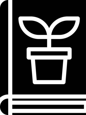 Ekoloji minimalist vektör simgesi