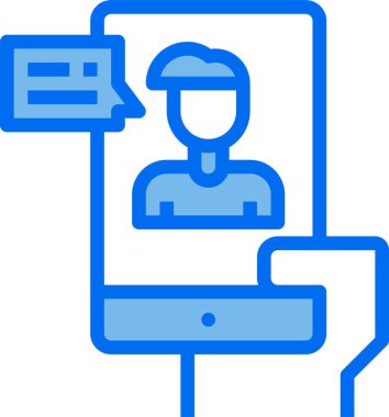 Kutu simgesi olan adam