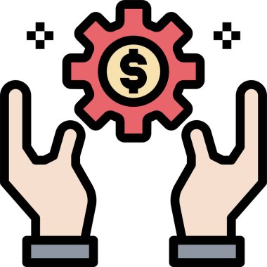 para simgesi vektör illüstrasyonu