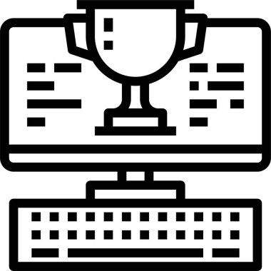 Kazanan ödül vektör illüstrasyonu 