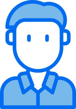 erkek avatar kişi tasarımı, vektör illüstrasyonu  