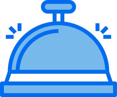 Çan simgesi vektör illüstrasyonu