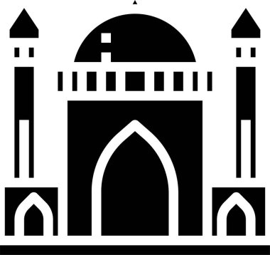 Cami simgesi, vektör resimleme