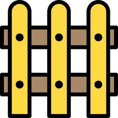 Çitin vektör illüstrasyonu 