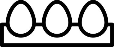 Yumurtaların vektör çizimi 