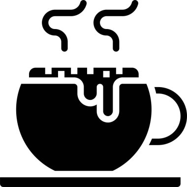 kahve kupası vektör simgesi