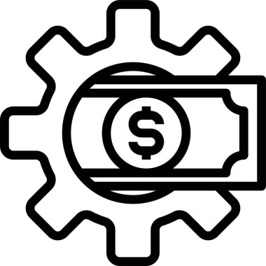 para simgesi vektör illüstrasyonu