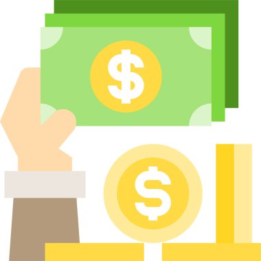 para simgesi vektör illüstrasyonu