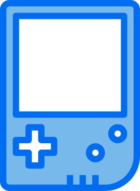 Oyun simgesinin vektör illüstrasyonu