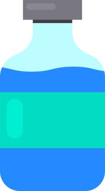 içki şişesi, vektör illüstrasyon 