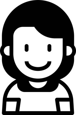 Kadın vektör illüstrasyonu 