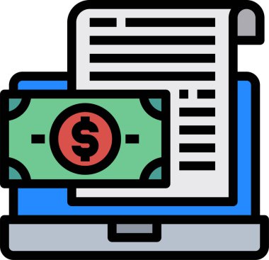 para simgesi vektör illüstrasyonu