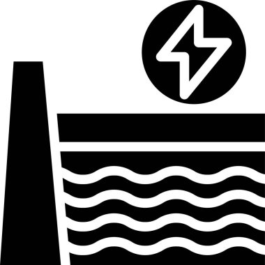 Ekoloji minimalist vektör simgesi