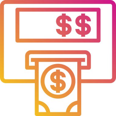 para simgesi vektör illüstrasyonu