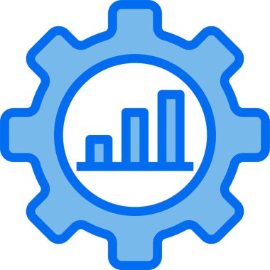 servis minimalist vektör simgesi