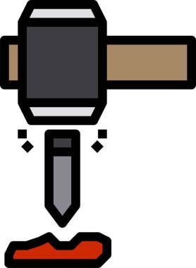 Araç simgesinin vektör illüstrasyonu