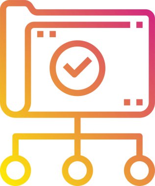 veri teknolojisi yönetim kavramı, vektör illüstrasyonu