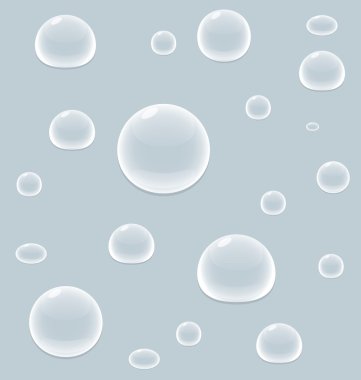 su vektör çizim üzerinde mavi blackground damla