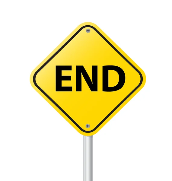 son uyarı işareti üzerinde beyaz vektör illüstrasyon izole