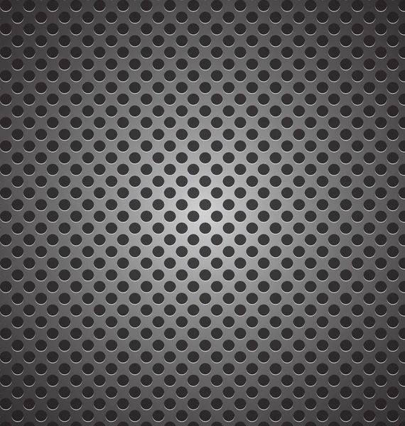 Kesintisiz Daire delikli karbon hoparlör ızgara doku ben vektör