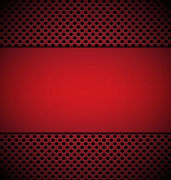 Kırmızı ızgara doku arka plan vecto tasarım için boş kırmızı plaka