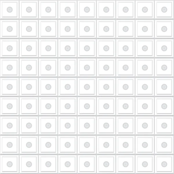 正方形の白いテクスチャ、シームレスな背景 — ストックベクタ