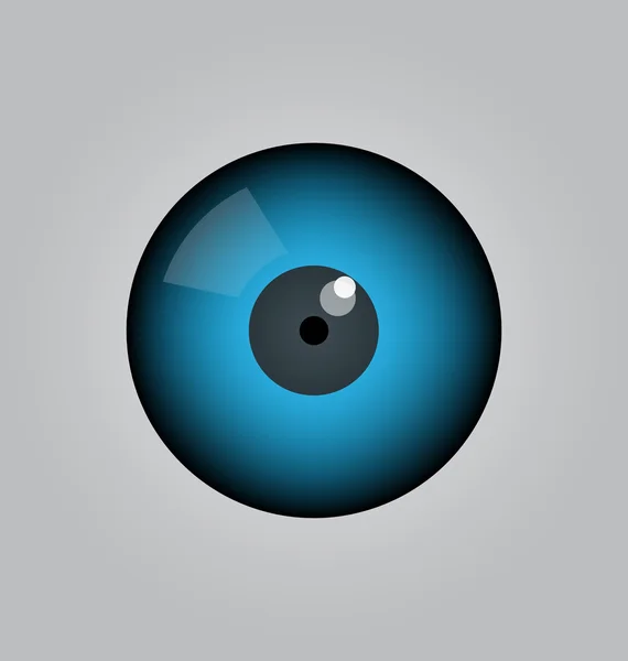 Eye ball vector — Stock Vector