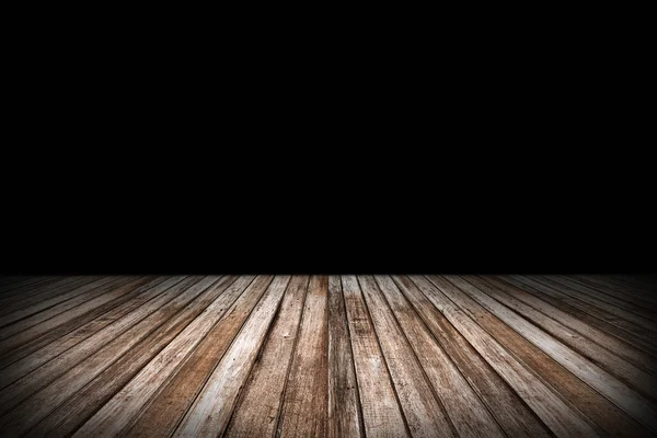 Karanlık fil ile karanlık bir odada iç ahşap doku görüntü