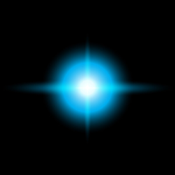 Векторная иллюстрация звёздного взрыва
