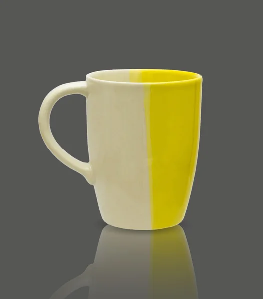 Ceramic mug. Isolated  with clipping path — Stok fotoğraf