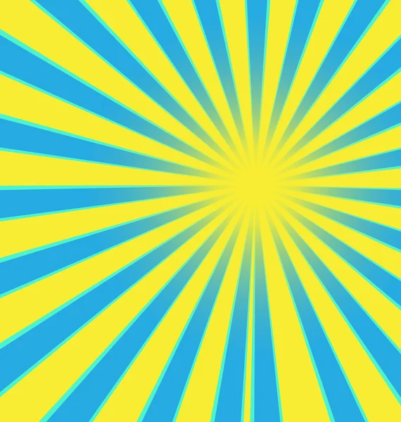 Illustration vectorielle Sunburst — Image vectorielle