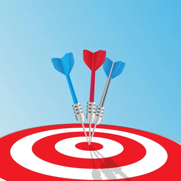 Target  Success concept vector — 스톡 벡터