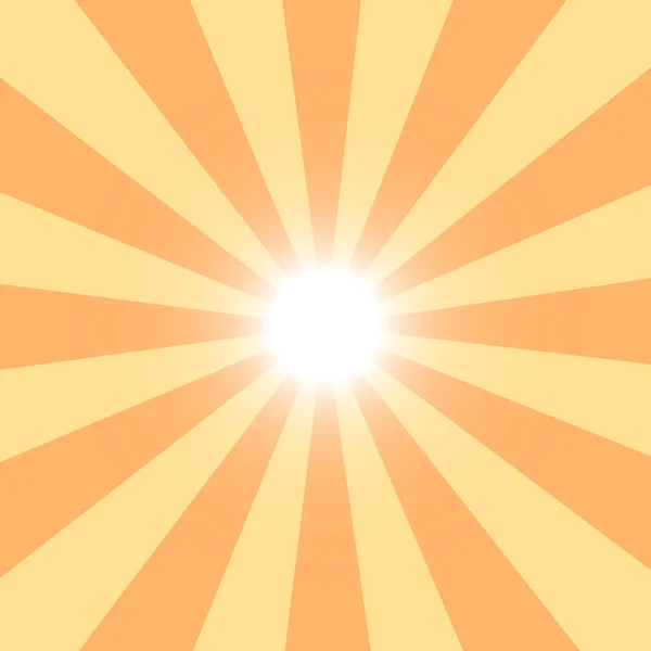 Sol Sunburst Vector — Archivo Imágenes Vectoriales