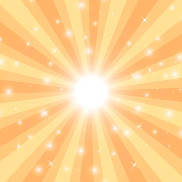 Illustration vectorielle Sunburst — Image vectorielle