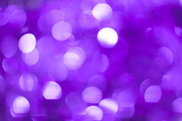 Noël Bokeh Arrière-plan : Violet vibrant. Image de stock . — Photo