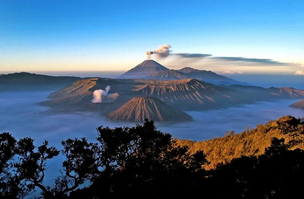 Górze bromo wulkany — Zdjęcie stockowe